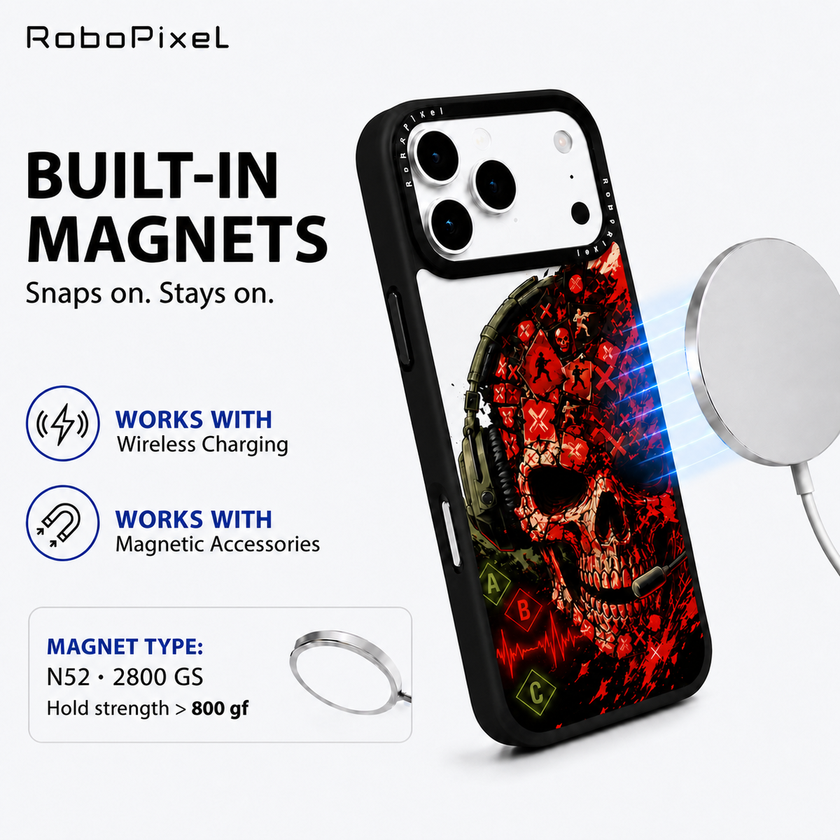 Kill Confirmed phone case shown on iPhone 17 Pro Max