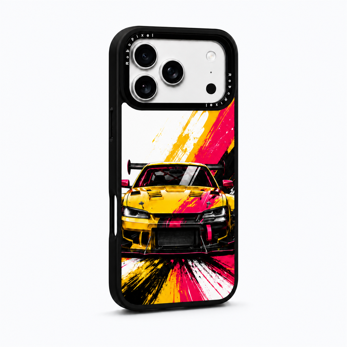 Track Predator phone case shown on iPhone 17 Pro Max