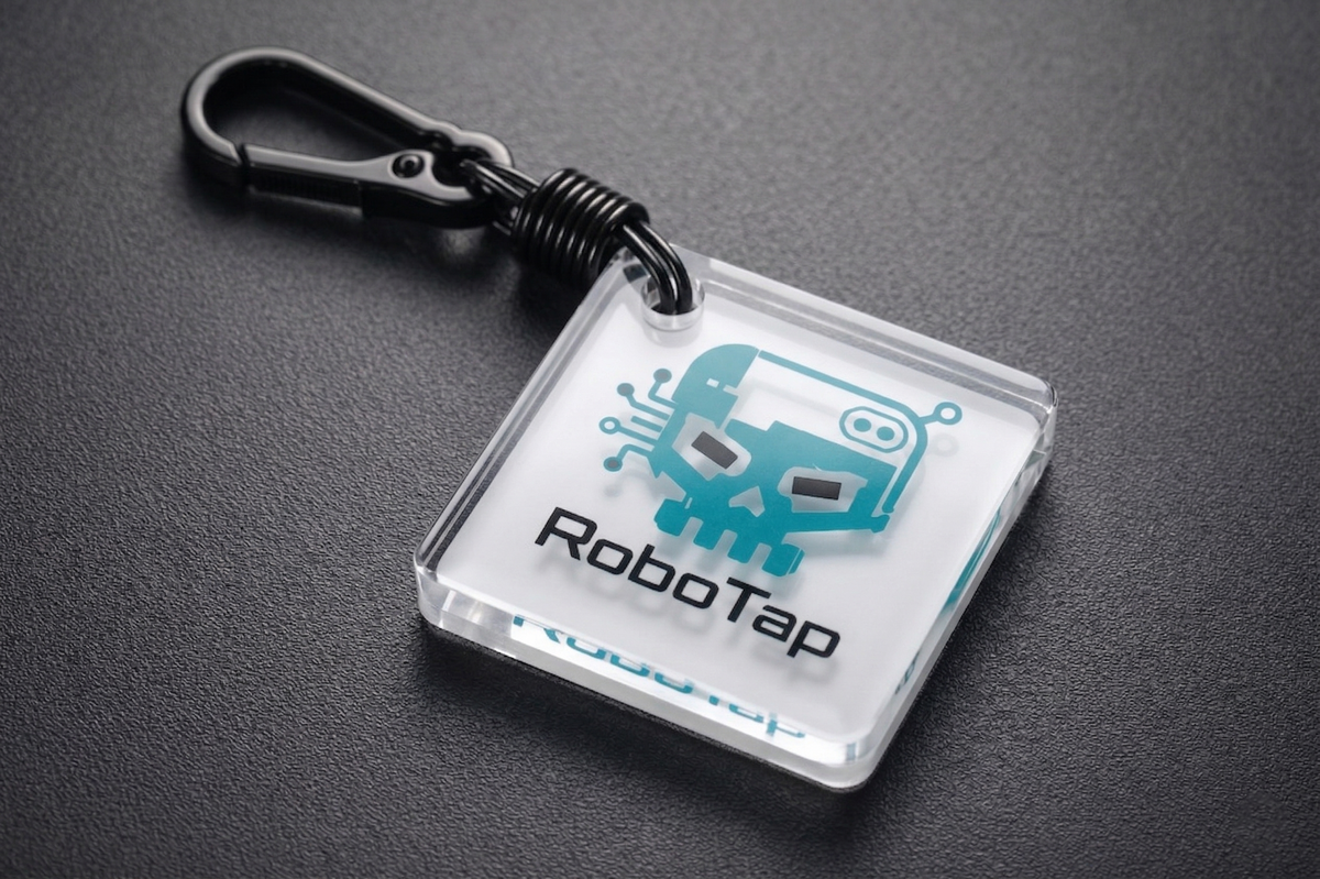 RoboTap NFC keychain