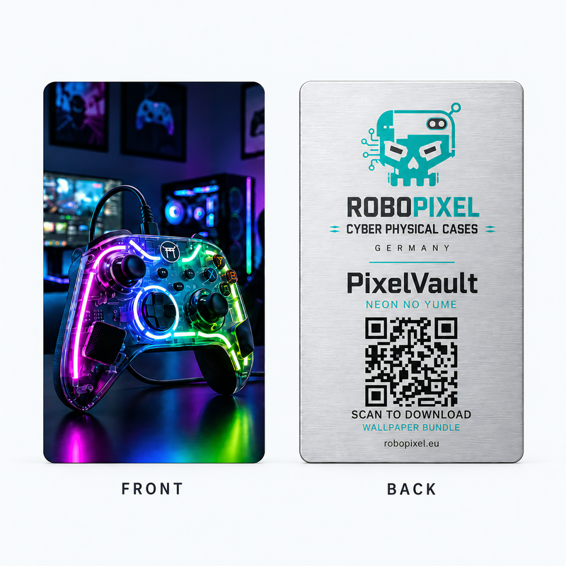 PixelVault metal card