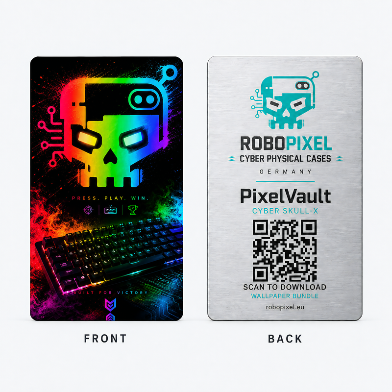 PixelVault metal card
