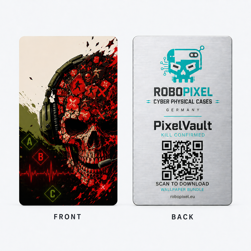 PixelVault metal card