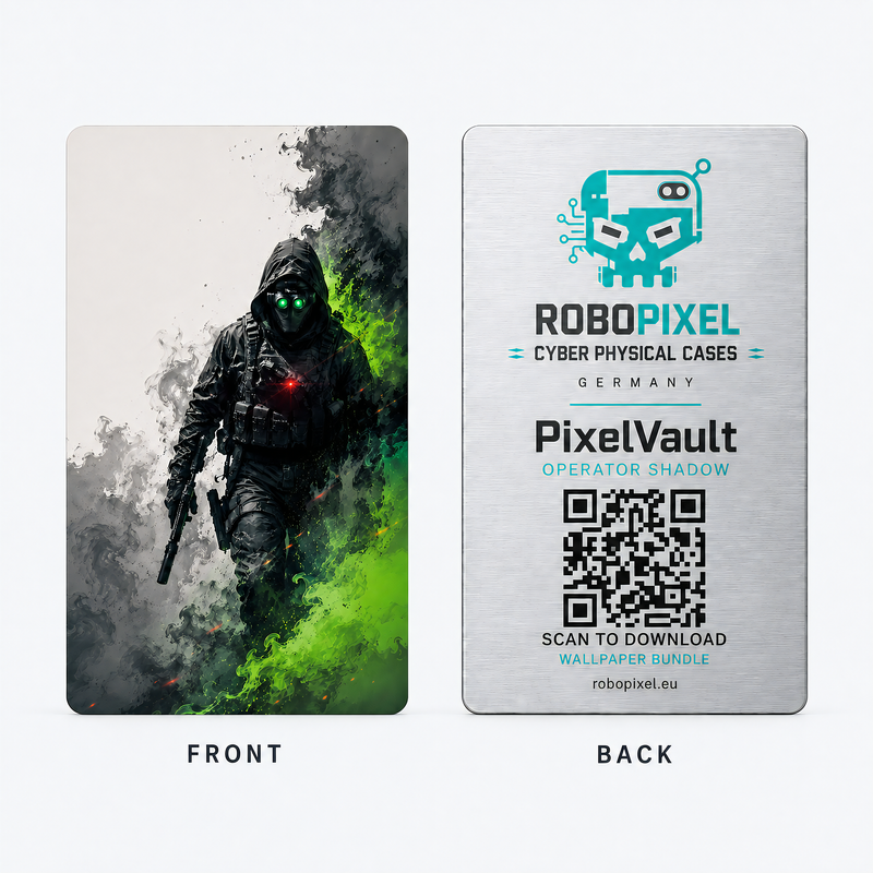 PixelVault metal card