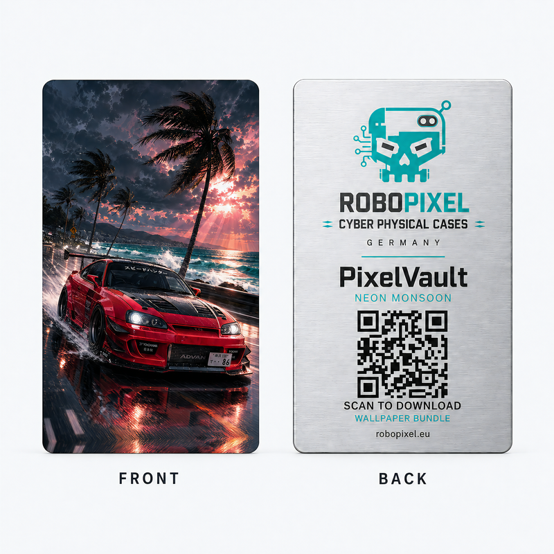 PixelVault metal card