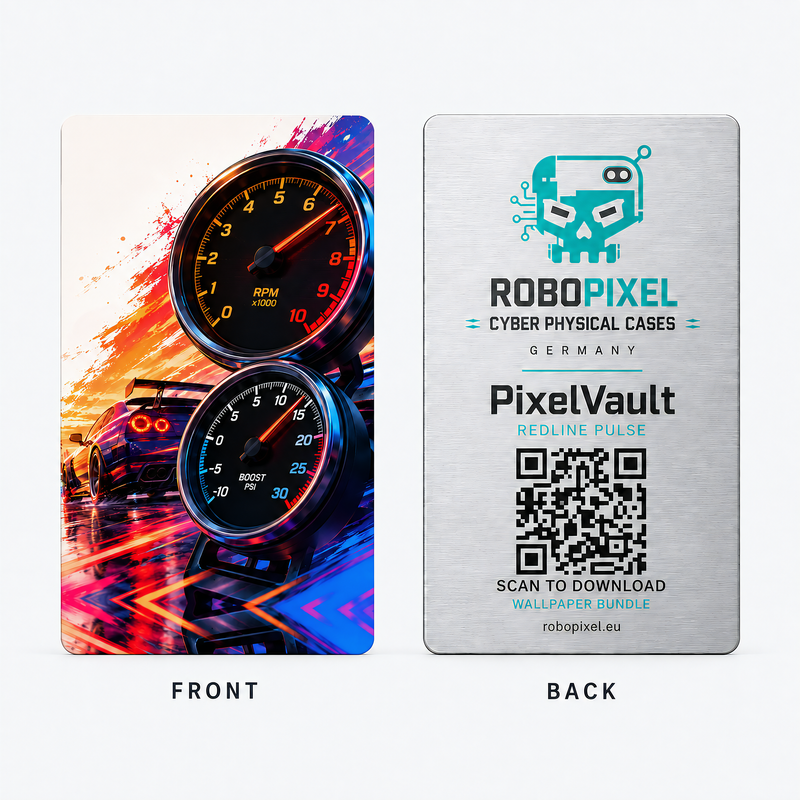 PixelVault metal card