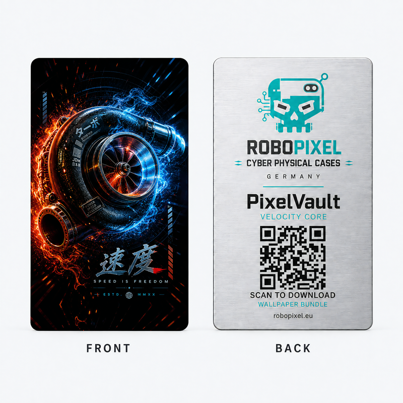 PixelVault metal card