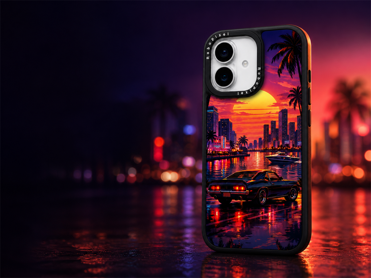 RoboPixel Streets phone case collection