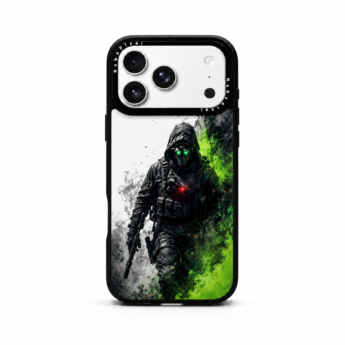 Operator Shadow phone case shown on iPhone 17 Pro Max