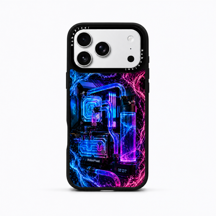 Plasma Hyper-Flow phone case for iPhone 17 Pro Max