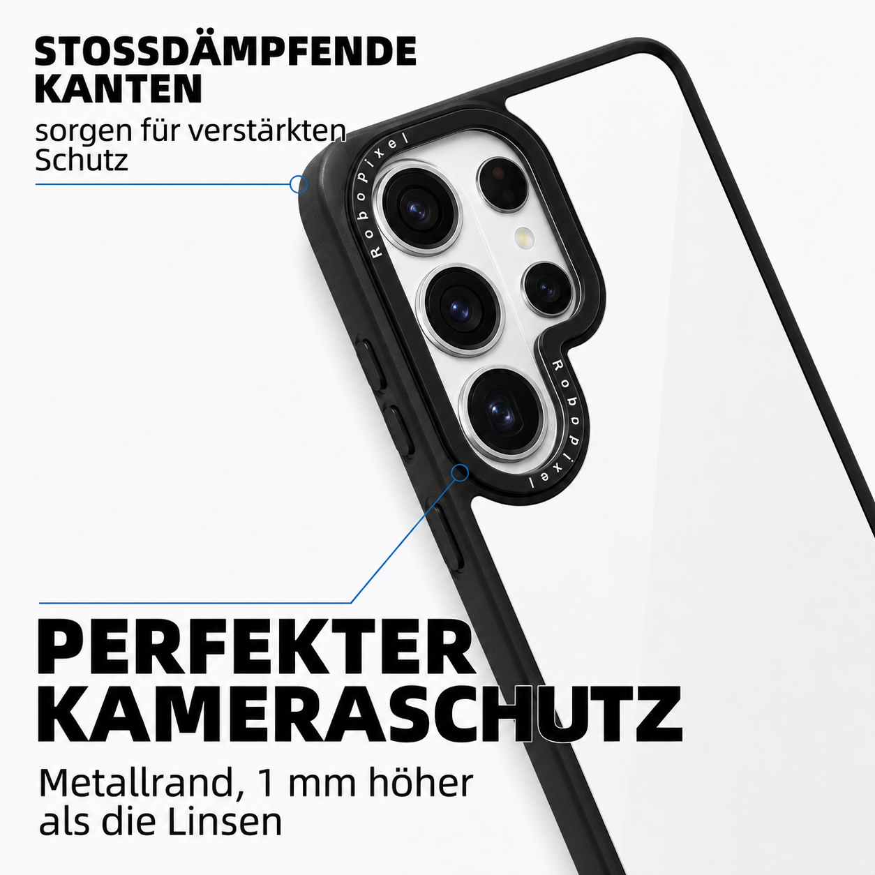 Individuelle RoboPixel Samsung Handyhülle, Produktfoto 3